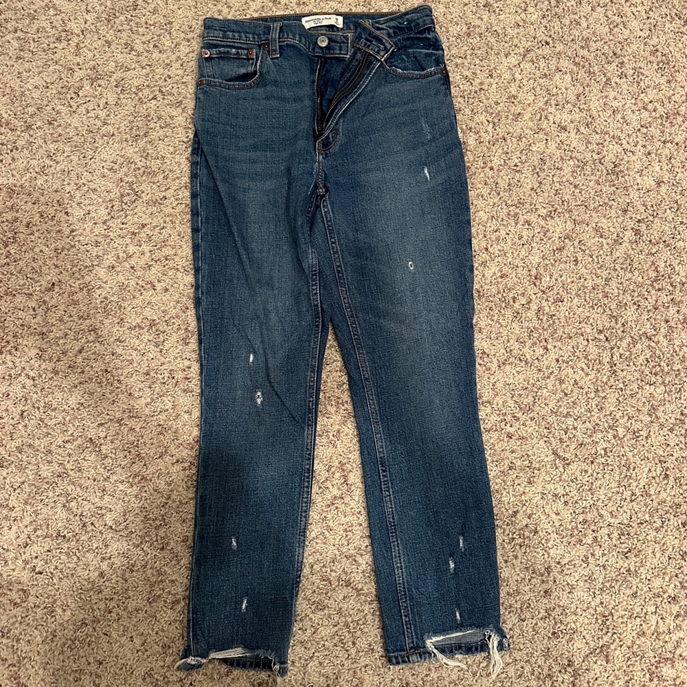 Abercrombie & Fitch Dark Blue Skinny Jeans